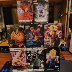 アニメフィギュアセット うずまきナルト 他