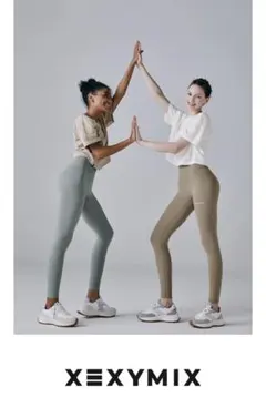 【裏起毛】シグネチャー360N ダブルフラフィ裏起毛レギンス　ネイビー