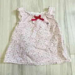 ★ 상태좋음 ★べべ Bebe 花柄 ノースリーブ 원피스 120 ピンク