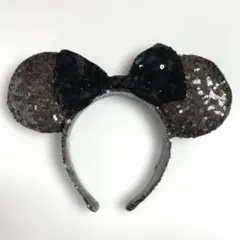 ミニーマウス スパンコール カチューシャ