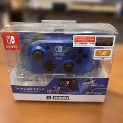 ニンテンドースイッチ　ワイヤレスホリパッド　ブルー