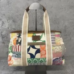 Coach Patchwork Signature Colorful Bag