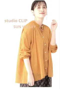 studio CLIP × SUN VALLEY ブラウスのサムネイル