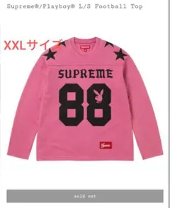 Supreme×Playboy Football Top Pink L - メルカリ