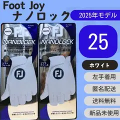 フットジョイ ナノロック ツアー 25年モデル ゴルフグローブ 25