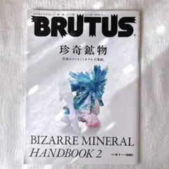 珍奇鉱物 BRUTUS ブルータス　2023年6月1日号　No.985
