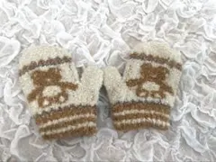 ベビー 手袋 ミトン くま