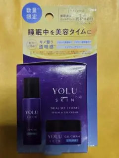 新品未開封♪YOLU SKIN　美容液&ジェルクリーム　約14日分【数量限定】のサムネイル