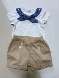 ロンパース ショートパンツ