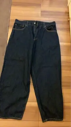 GAP スーパーバギーデニム 34 | 30ダークブルー