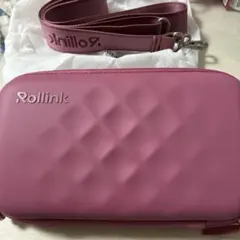 Rollink トラベルミニバッグ　ショルダーバッグ　レディース　軽量　防水素材