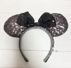 ディズニー カチューシャ ミニー ブラック