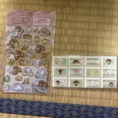 【新作】【正規品】シュガーバニーズ金箔ぷっくりシールとチョコブロックシール