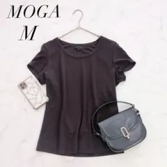 モガ/半袖カットソー/Mサイズ/ストレッチ/さらっと素材