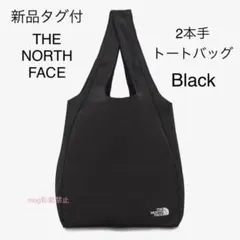 新品タグ付　ノースフェイス　2本手トートバッグ　黒　日本未発売のサムネイル