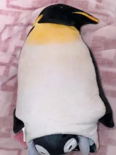 フェリシモ YOU&MORE! コウテイペンギン親子ブランケット