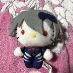 【激レア】エヴァンゲリオン×ハローキティ 初号機 ぬいぐるみ サンリオ ぬいぐるみ プライズ・景品 ハローキティ 新世紀