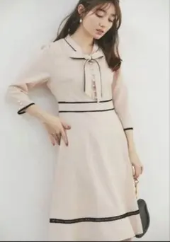 tocco closet ボウタイりぼんワンピース