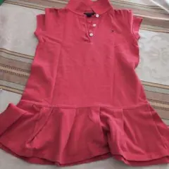 TOMMY HILFIGER コーラル ポロドレス 4T/B