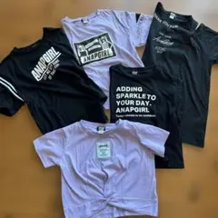ANAP GIRL Tシャツ 5枚セット まとめ売りのサムネイル