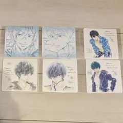 四月は君の嘘 Blu-ray 購入特典 スタッフ描き下ろしミニ色紙 全9枚