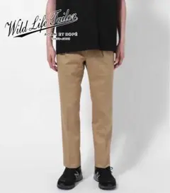 Wild Life Tailor コットンインタック トラウザーズ パンツ M