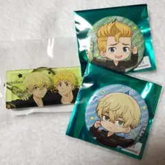 東京リベンジャーズ　THEキャラ　キーホルダー、缶バッジ