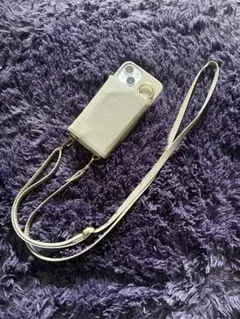 iPhone14用ショルダーストラップ付きケースアイフォン14