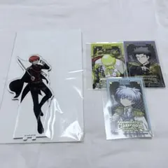 暗殺教室 アニメイトカフェ 赤羽業 殺せんせー 潮田渚 烏間惟臣 チェキ 暗殺教室 アニメイトカフェ 赤羽業 殺せんせー 潮田渚 烏間惟臣 チェキ