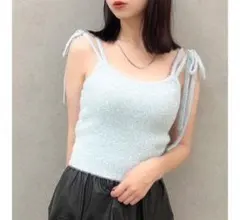dazzlin シャギーニットキャミのサムネイル