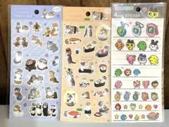 す*い様 モフサンド　フラットシール2 たむごっち　4サイズ　ステッカー　セット
