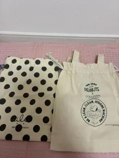 L'OCCITANE PEANUTS & apres les cours 巾着のサムネイル