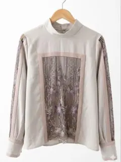 MURRAL 21SS Framed flower mock neck top - メルカリ