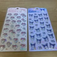 ぷくっとシール　ウォーターシール　サンリオ　クロミ　ドロップシール　タイルシール