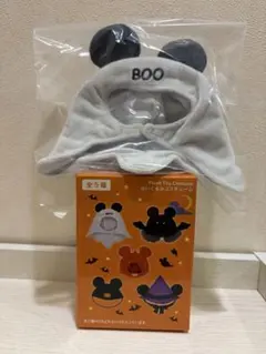ディズニー　ハロウィン　2026 おばけ　ぬいぐるみコスチューム　おばけ　boo