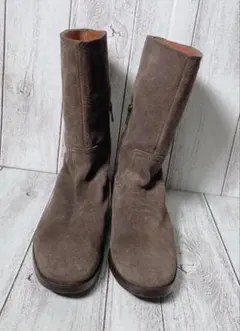 【美品】マーガレットハウエル スエードブーツ 24cm 天然皮革 日本製