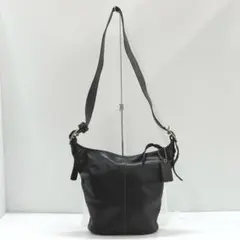 ぽ*こ様 OLD COACH ショルダーバッグ バケツ型 11422 ブラック
