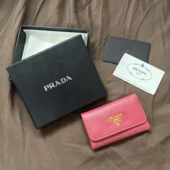 PRADA プラダ　キーケース　サフィアーノ