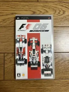 PSPレースソフトF1 2006ポータブル　中古品