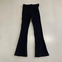 【ZARA】足長効果！リブのフレアパンツ 120〜130㎝