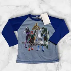 仮面ライダーゼッツ 長袖ロンT 120 新品 薄手 ナイトウェア 保育園着