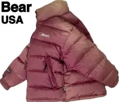 Bear USA ヌプシ ダウン ジャケット リバーシブル フェード ベアー