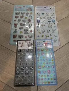 タイルシール　ぷくぷくシール　セット売り　キティ　スヌーピー　正規品