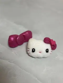 ハローキティ リボン付きぬいぐるみ指輪 リング