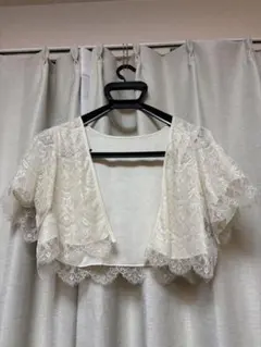 Demi Luxe Beams　ボレロ　アイボリー レースのサムネイル