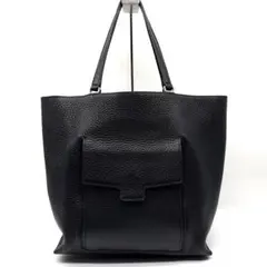 FURLA MAN ENEA エナ　トートバッグ　ブラック　 レザー　A4可のサムネイル
