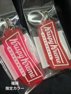 アクリルキーホルダー(ボウタイロゴ) クリスピークリームドーナツ　福岡限定