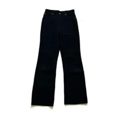 Miss.Lee コーデュロイパンツw30黒WESTERNER