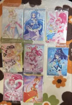 プリキュアカードウエハースまとめ売り　キュアズキューン　ウインク、キュアドリーム