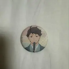 ハイキュー!! 和紙風缶バッジ 及川徹 - メルカリ
